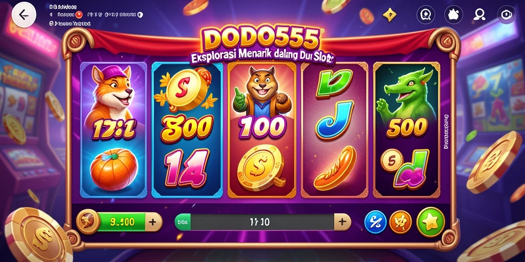 Tampilan gameplay DODO555 yang seru dan memikat.