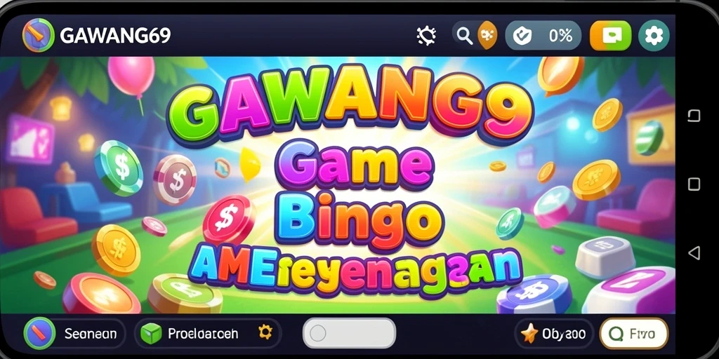 Tampilan gameplay GAWANG69 yang seru saat bermain Bingo.