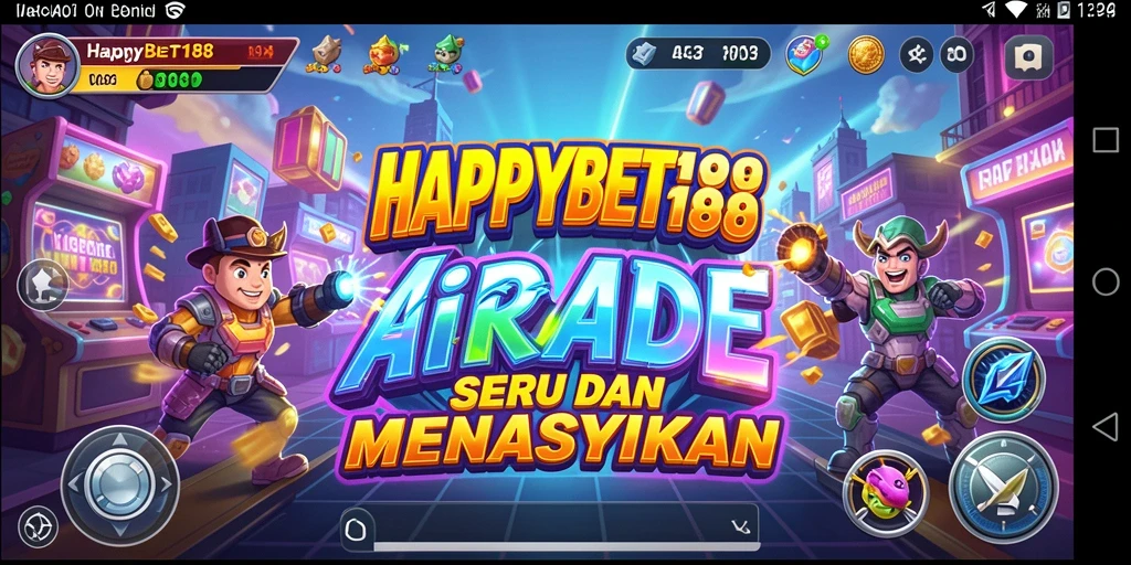 Screenshot utama <strong>HAPPYBET188</strong> menampilkan aksi gameplay menarik dari permainan arcade.