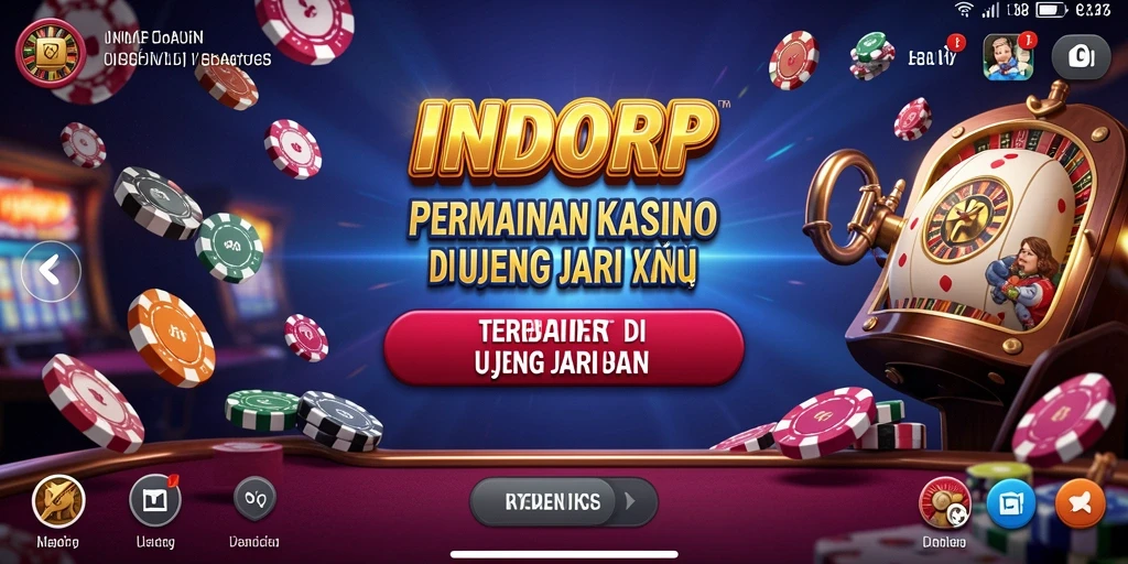 Tampilan gameplay INDORP yang mendebarkan dan interaktif.