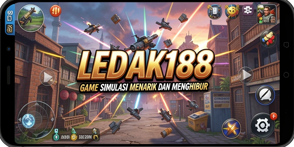 Tampilan gameplay menarik di LEDAK188 dengan berbagai interaksi.