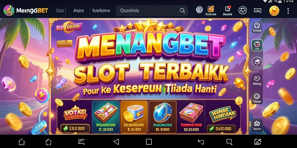 Tampilan menarik dari gameplay Slot di MENANGBET.