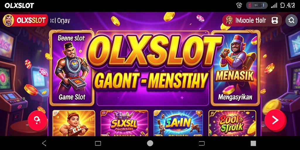 Screenshot gameplay OLXSLOT yang menampilkan slot menarik dan fitur bonus.