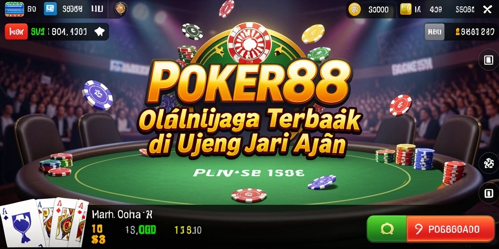 Screenshot POKER88 menampilkan aksi seru permainan olahraga.