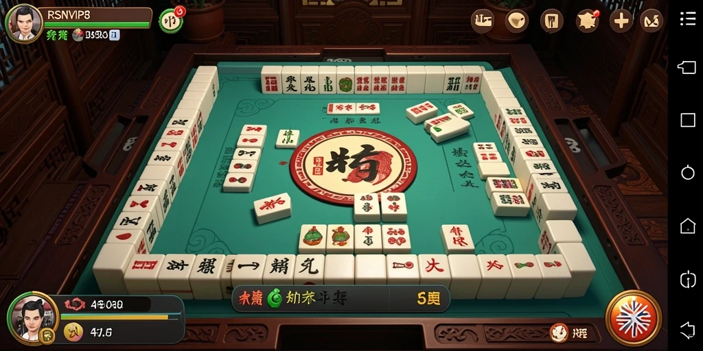 Gameplay menarik RSNVIP8 dengan tantangan Mahjong yang seru.